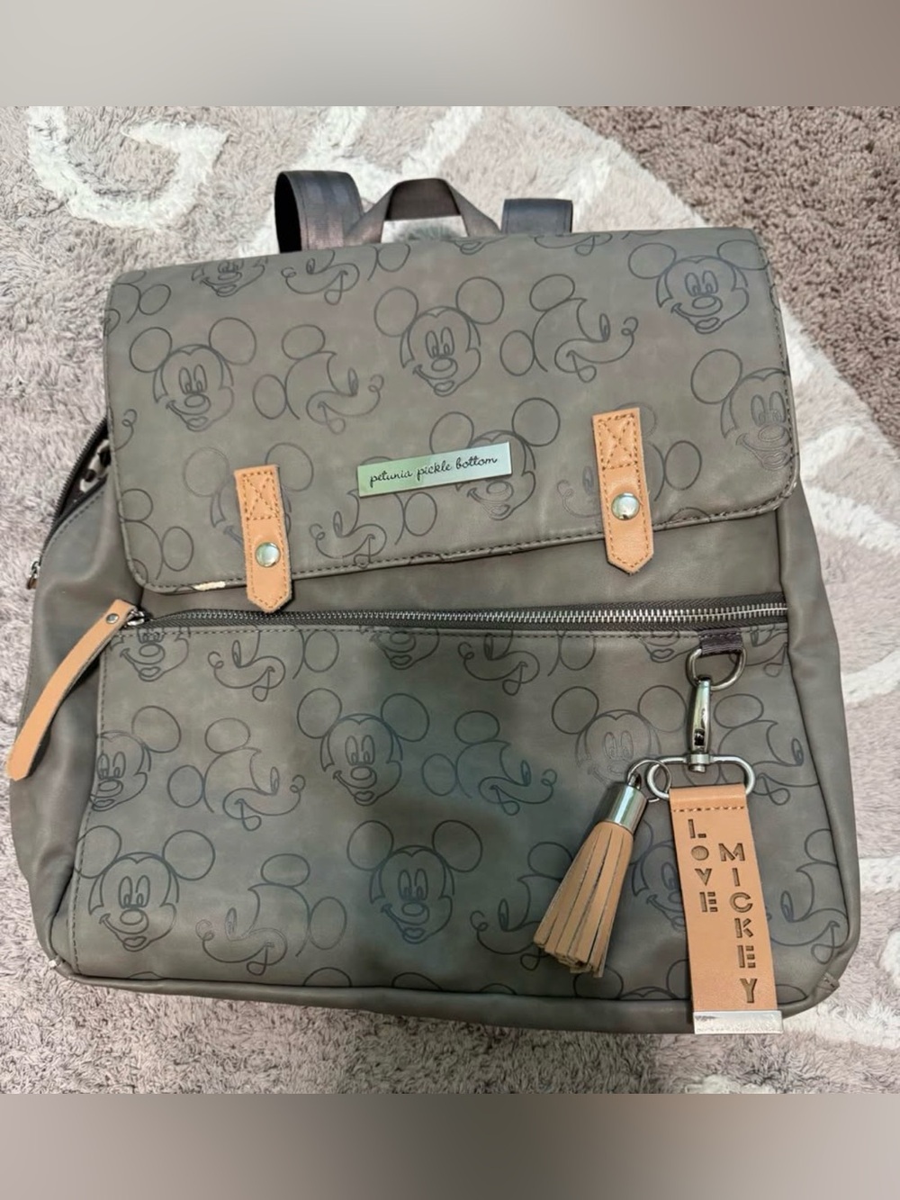 Petunia pickle bottom Mickey diaper bag